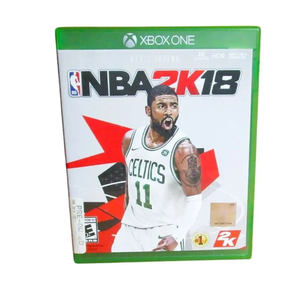 X-BOX One NBA 2K18 Basketball Simulation Kyrie Irving 4K Ultra HD Sports Game